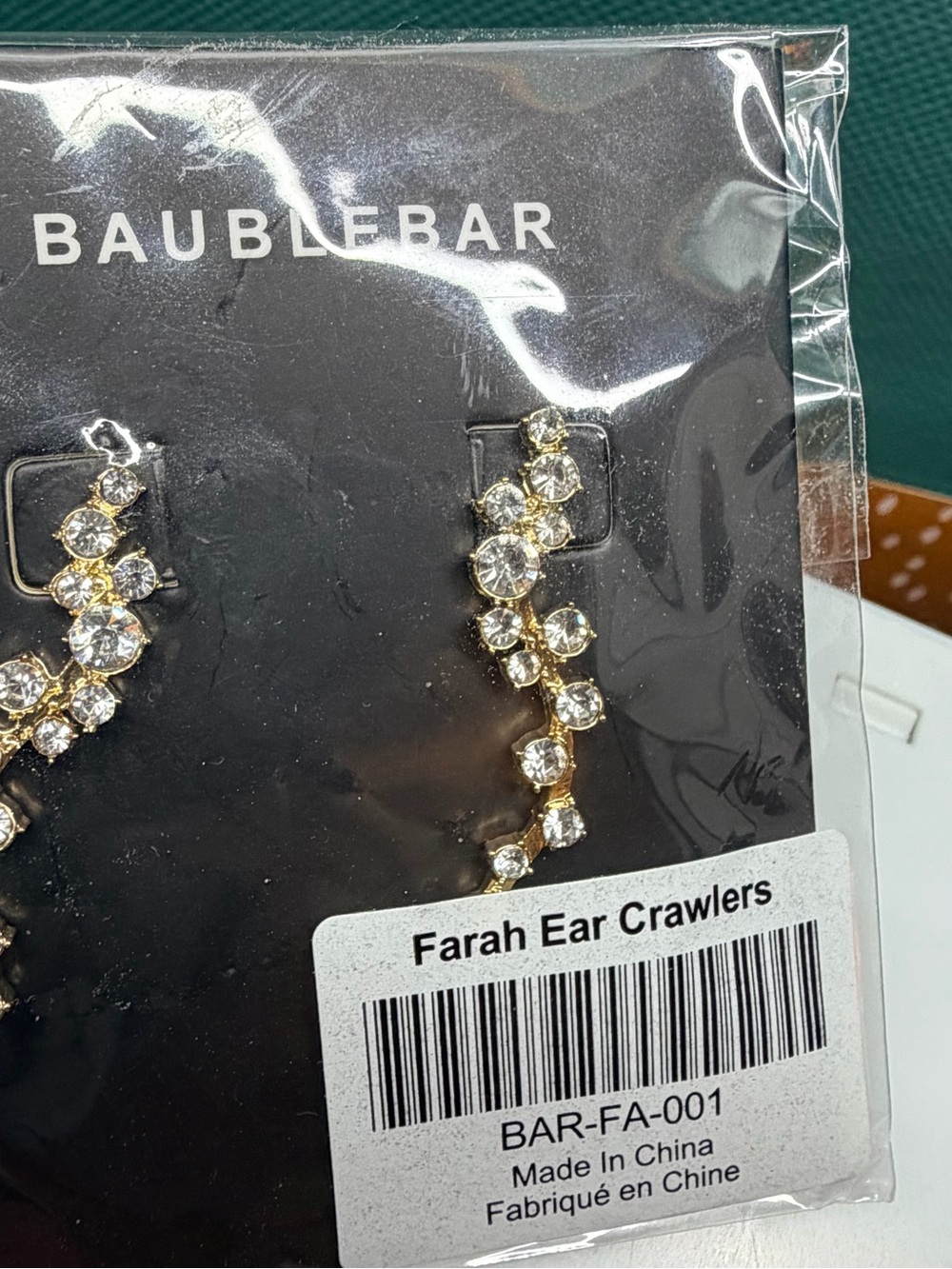 Bauble Bar Earrings CZ
